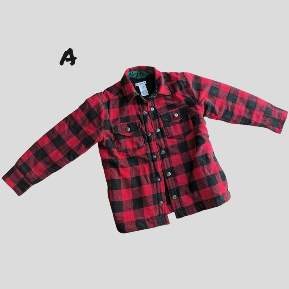 Tommy Bahama plaid flannel jacket